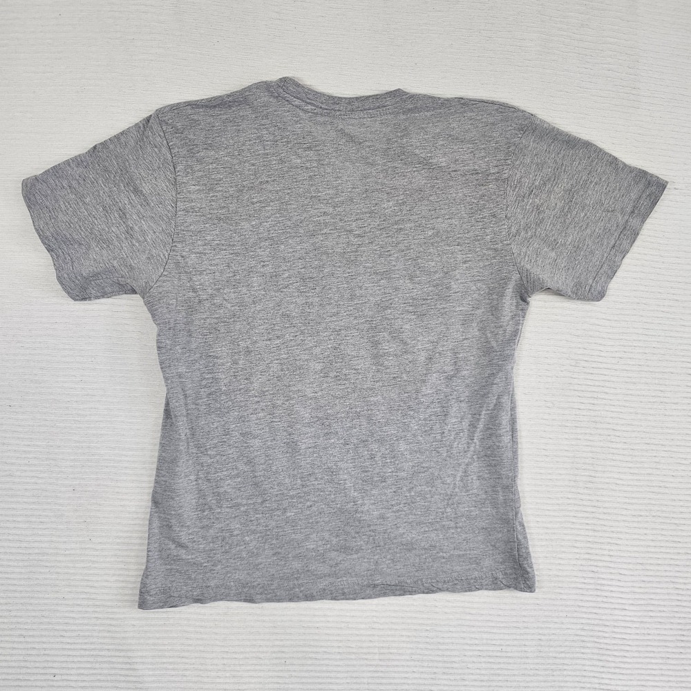 Bob Marley Lion Split Face Graphic T-Shirt Mens Medium Gray Reggae Jamaica Tee - Picture 6 of 6